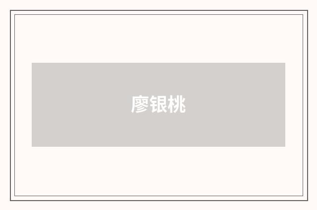 廖银桃品牌